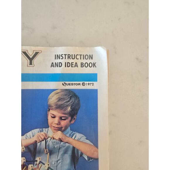 Vintage Tinkertoy 1972 might have missing pieces - Picture 4 of 8